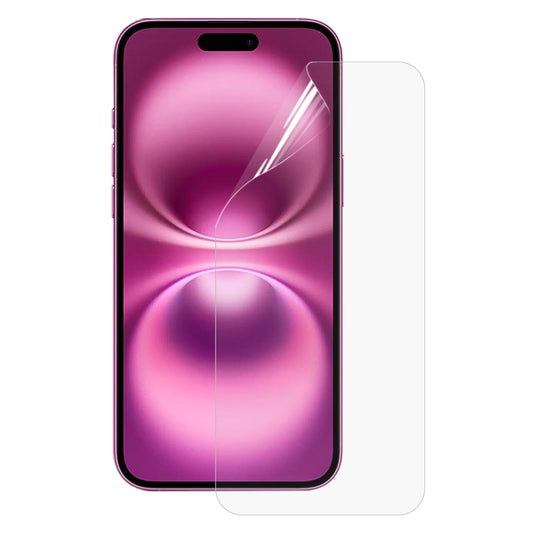 For iPhone 16 Plus 25pcs Full Screen Protector Explosion-proof Hydrogel Film by buy2fix