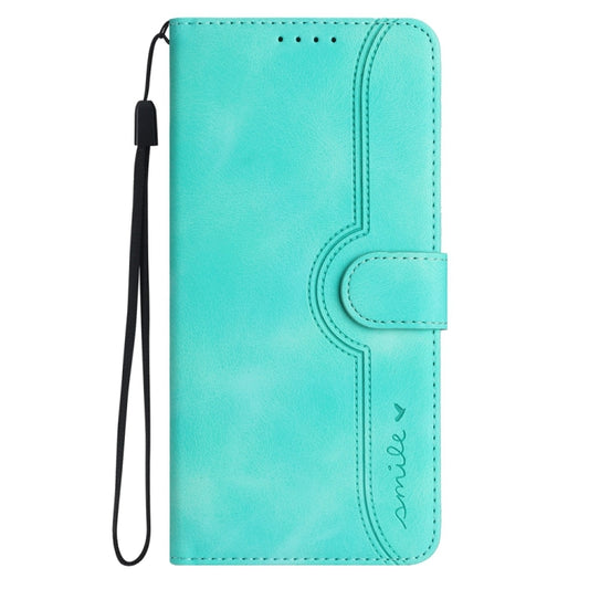 For Motorola Moto G Power 5G 2024 Heart Pattern Skin Feel Leather Phone Case(Light Blue) by buy2fix