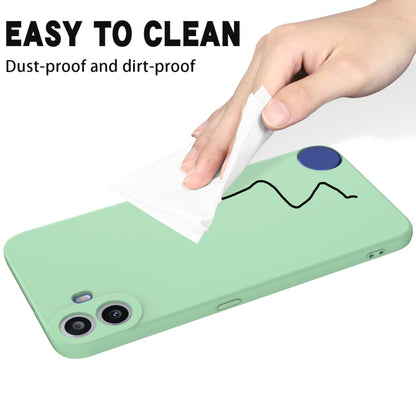 For Nothing CMF Phone 1 Solid Color Liquid Silicone Dropproof Full Coverage Phone Case(Green) - Nothing Cases by buy2fix | Online Shopping UK | buy2fix