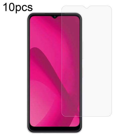 For T-Mobile T Phone 2 5G 10pcs 0.26mm 9H 2.5D Tempered Glass Film