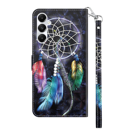 For Samsung Galaxy A05s 3D Painted Leather Phone Case(Colorful Dreamcatcher) - Galaxy Phone Cases by buy2fix | Online Shopping UK | buy2fix