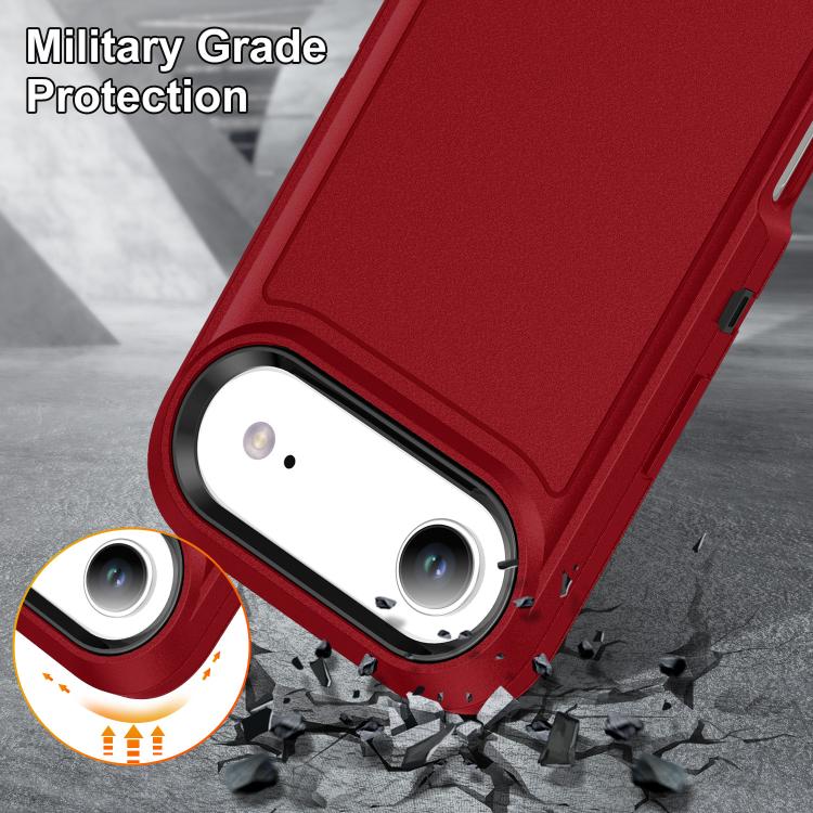 For iPhone Air Life Waterproof Rugged Phone Case(Red + Black) - iPhone Air Cases by buy2fix | Online Shopping UK | buy2fix
