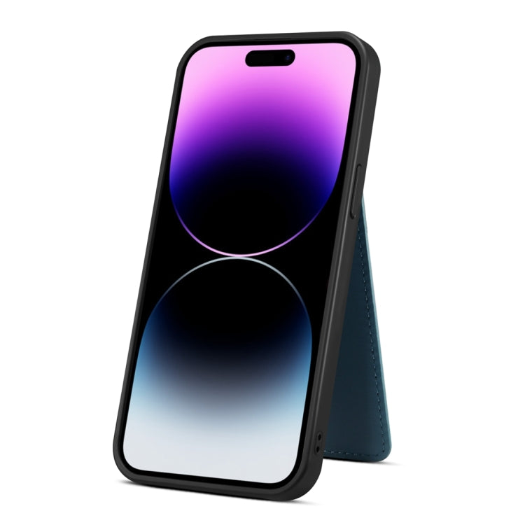 For iPhone 15 Pro ESEBLE Star Series Lanyard Holder Card Slot Phone Case(Blue) - iPhone 15 Pro Cases by ESEBLE | Online Shopping UK | buy2fix