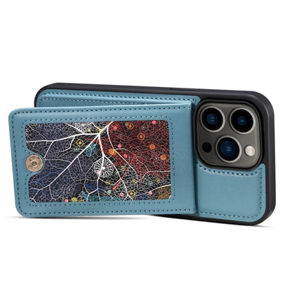 For iPhone 15 Plus ESEBLE Star Series Lanyard Holder Card Slot Phone Case(Blue) - iPhone 15 Plus Cases by ESEBLE | Online Shopping UK | buy2fix