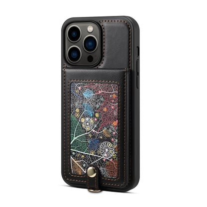 For iPhone 15 ESEBLE Star Series Lanyard Holder Card Slot Phone Case(Black) - iPhone 15 Cases by ESEBLE | Online Shopping UK | buy2fix