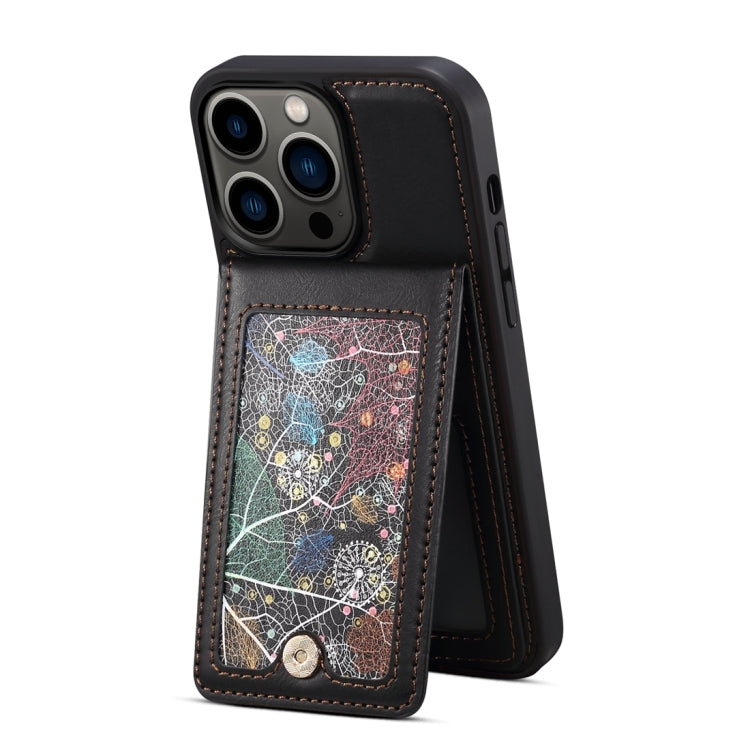 For iPhone 15 ESEBLE Star Series Lanyard Holder Card Slot Phone Case(Black) - iPhone 15 Cases by ESEBLE | Online Shopping UK | buy2fix