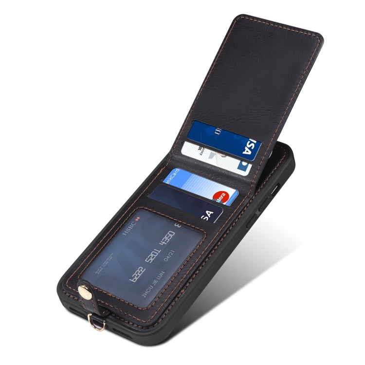 For iPhone 15 ESEBLE Star Series Lanyard Holder Card Slot Phone Case(Black) - iPhone 15 Cases by ESEBLE | Online Shopping UK | buy2fix