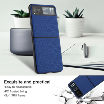 For Motorola Razr 40 ViLi TH Series Shockproof TPU + PC Phone Case(Blue) by ViLi