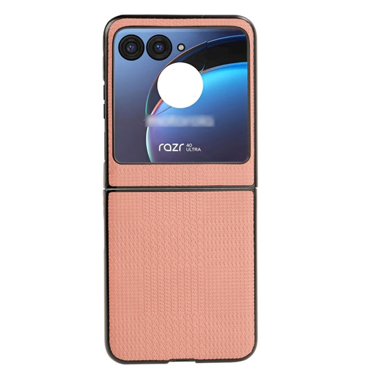 For Motorola Razr 40 Ultra ViLi TH Series Shockproof TPU + PC Phone Case(Pink) by ViLi