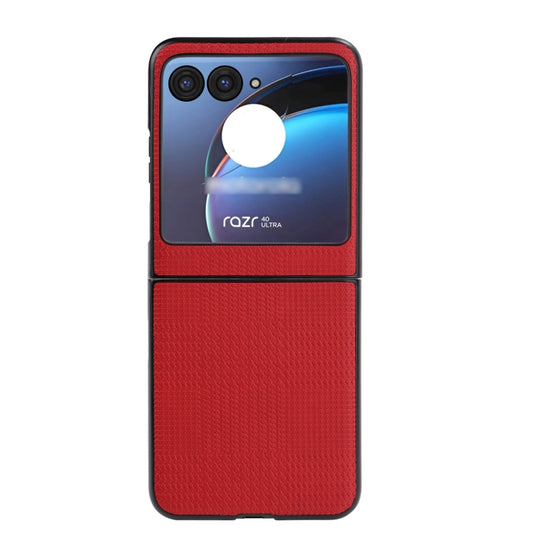 For Motorola Razr 40 Ultra ViLi TH Series Shockproof TPU + PC Phone Case(Red) by ViLi