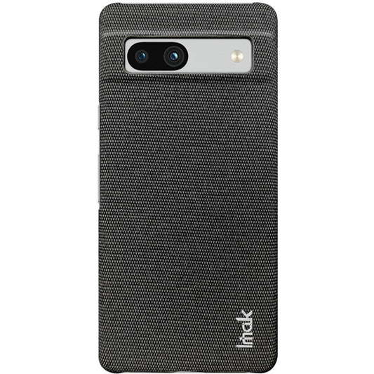 For Google Pixel 7a imak Ruiyi Series Cloth Texture PU + PC Phone Case(Black) by imak