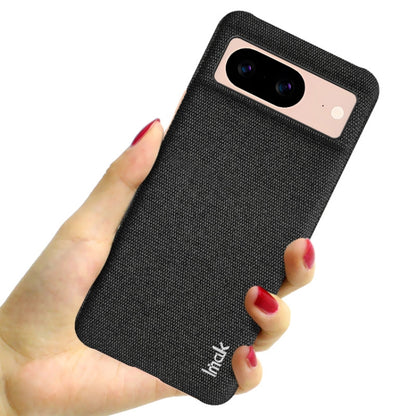 For Google Pixel 8 imak Ruiyi Series Cloth Texture PU + PC Phone Case(Black) - Google Cases by imak | Online Shopping UK | buy2fix