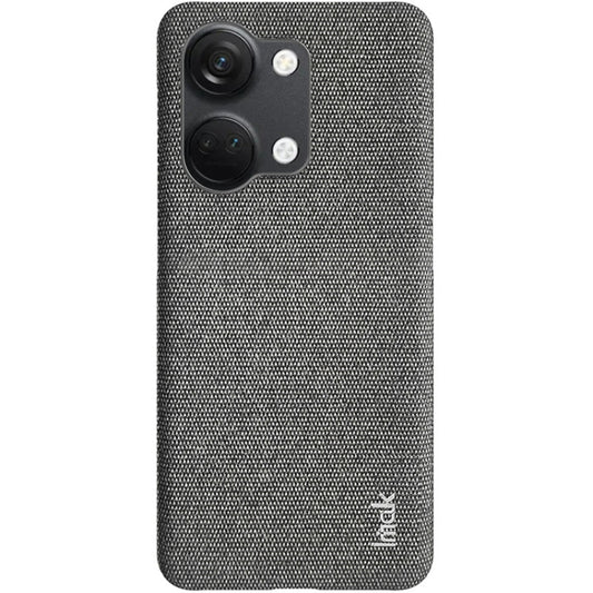 For OnePlus Ace 2V / Nord 3 5G imak Ruiyi Series Cloth Texture PU + PC Phone Case(Dark Grey) by imak