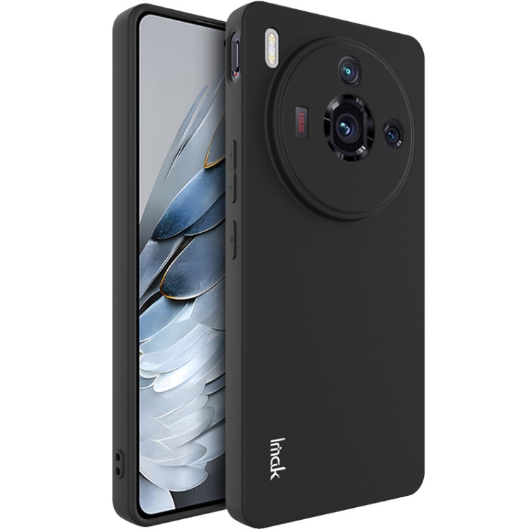 For ZTE nubia Z50S Pro 5G IMAK UC-3 Series Shockproof Frosted TPU Phone Case(Black) - ZTE Cases by imak | Online Shopping UK | buy2fix