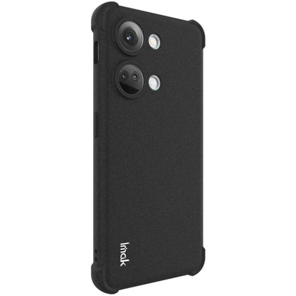 For OnePlus Ace 2V 5G/Nord 3 5G imak Shockproof Airbag TPU Phone Case(Matte Black) - OnePlus Cases by imak | Online Shopping UK | buy2fix