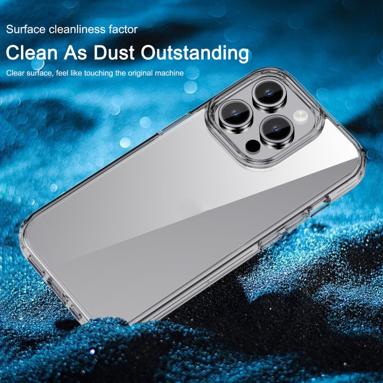 For iPhone 15 iPAKY Hanguang Series Transparent TPU+PC Phone Case(Transparent) - iPhone 15 Cases by iPAKY | Online Shopping UK | buy2fix