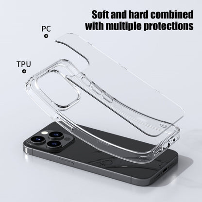 For iPhone 16 Pro Max iPAKY Aurora Series Shockproof PC + TPU Protective Phone Case(Transparent) - iPhone 16 Pro Max Cases by iPAKY | Online Shopping UK | buy2fix