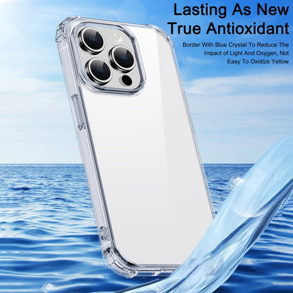 For iPhone 15 iPAKY Crystal Clear Series Shockproof PC + TPU Protective Phone Case(Transparent) - iPhone 15 Cases by iPAKY | Online Shopping UK | buy2fix