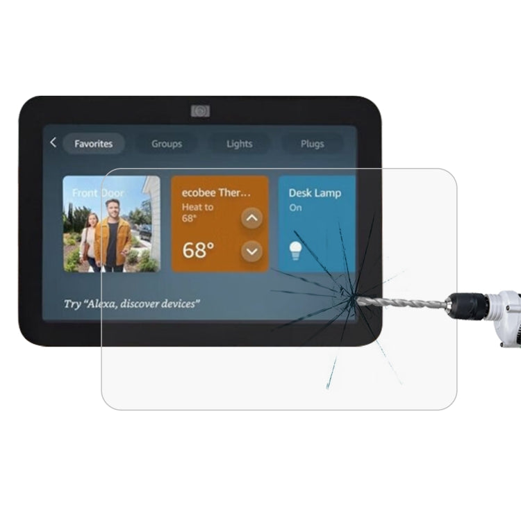 For Amazon Echo Show 8 2023 9H 0.3mm Explosion-proof Tempered Glass Film - Other Accessories by buy2fix | Online Shopping UK | buy2fix