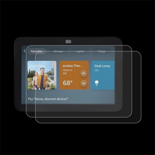 For Amazon Echo Show 8 2023 2pcs 9H 0.3mm Explosion-proof Tempered Glass Film - Other Accessories by buy2fix | Online Shopping UK | buy2fix