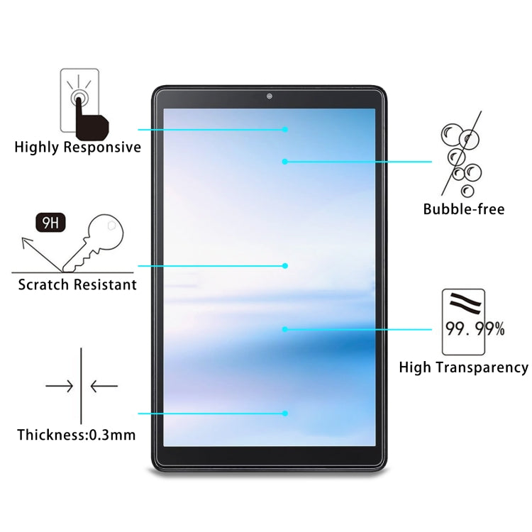 For NEC LAVIE T8 T0875 9H 0.3mm Explosion-proof Tempered Glass Film - Others by buy2fix | Online Shopping UK | buy2fix