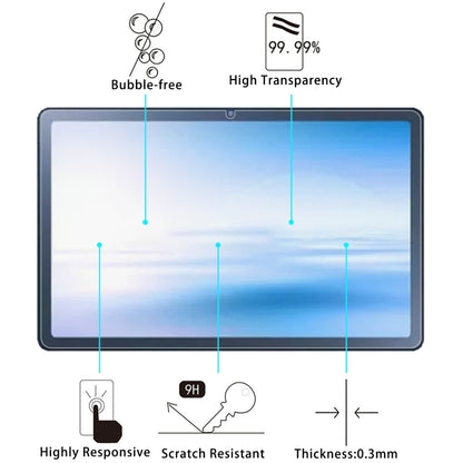 For NEC LAVIE Tab T10 T1075 10.61 9H 0.3mm Explosion-proof Tempered Glass Film - Others by buy2fix | Online Shopping UK | buy2fix
