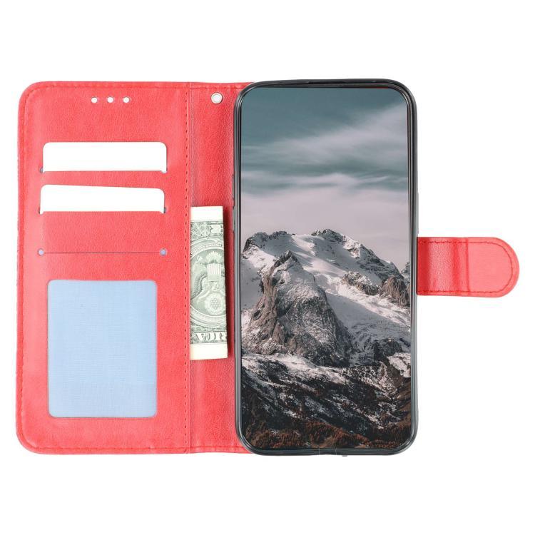 For iPhone Air Sun Mandala Embossing Leather Phone Case(Red) - iPhone Air Cases by buy2fix | Online Shopping UK | buy2fix