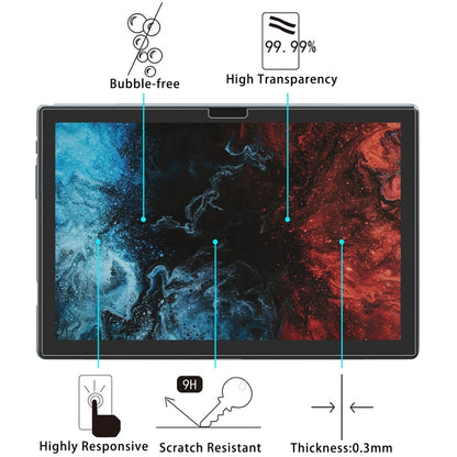 For Vastking KingPad K10 2pcs 9H 0.3mm Explosion-proof Tempered Glass Film - Others by buy2fix | Online Shopping UK | buy2fix