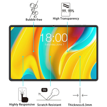 For Teclast T50 Pro 2pcs 9H 0.3mm Explosion-proof Tempered Glass Film - Others by buy2fix | Online Shopping UK | buy2fix