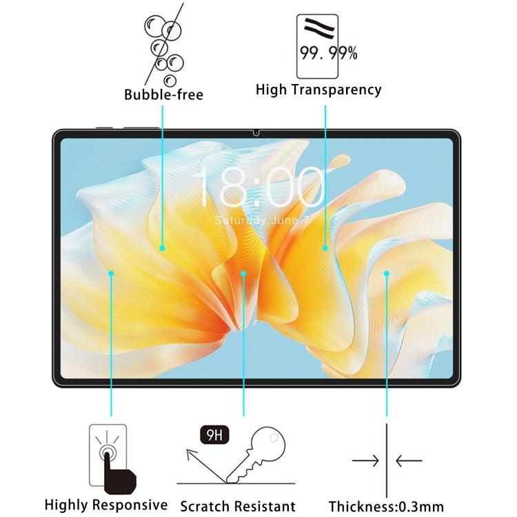 For Teclast T40 Air 2pcs 9H 0.3mm Explosion-proof Tempered Glass Film - Others by buy2fix | Online Shopping UK | buy2fix