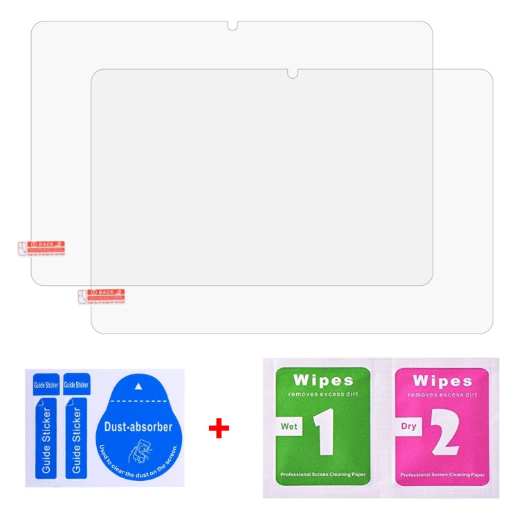 For Umidigi G1 Tab 2pcs 9H 0.3mm Explosion-proof Tempered Glass Film - Others by buy2fix | Online Shopping UK | buy2fix