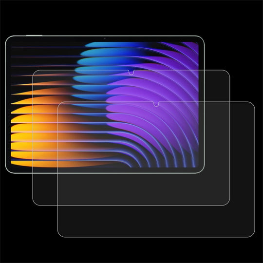For Xiaomi Pad 8/8 Pro/7/7 Pro/Poco Pad X1 2 PCS/Pack 9H 0.3mm Explosion-proof Tempered Glass Film