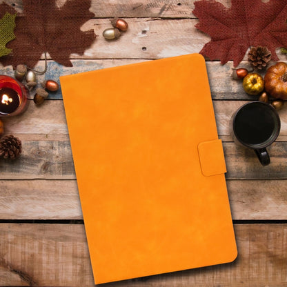 For iPad Pro 11 (2020) & (2018) Cowhide Texture Horizontal Flip Leather Tablet Case with Holder & Card Slots & Sleep / Wake-up Function(Khaki) - iPad Pro 11 (2020) Cases by buy2fix | Online Shopping UK | buy2fix