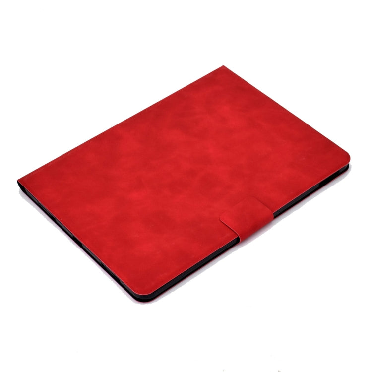 For iPad Pro 11 (2020) & (2018) Cowhide Texture Horizontal Flip Leather Tablet Case with Holder & Card Slots & Sleep / Wake-up Function(Red) - iPad Pro 11 (2020) Cases by buy2fix | Online Shopping UK | buy2fix
