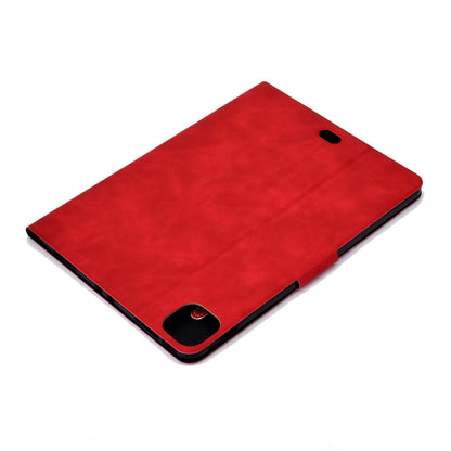 For iPad Pro 11 (2020) & (2018) Cowhide Texture Horizontal Flip Leather Tablet Case with Holder & Card Slots & Sleep / Wake-up Function(Red) - iPad Pro 11 (2020) Cases by buy2fix | Online Shopping UK | buy2fix