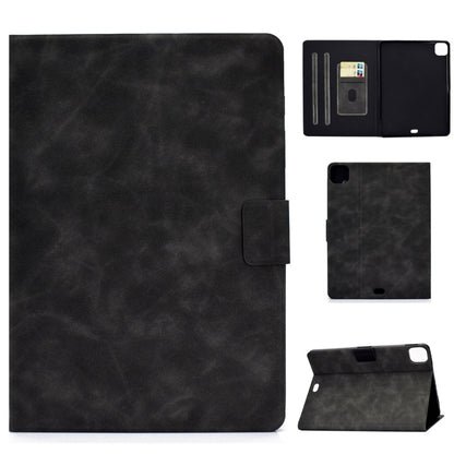 For iPad Pro 11 (2020) & (2018) Cowhide Texture Horizontal Flip Leather Tablet Case with Holder & Card Slots & Sleep / Wake-up Function(Grey) - iPad Pro 11 (2020) Cases by buy2fix | Online Shopping UK | buy2fix