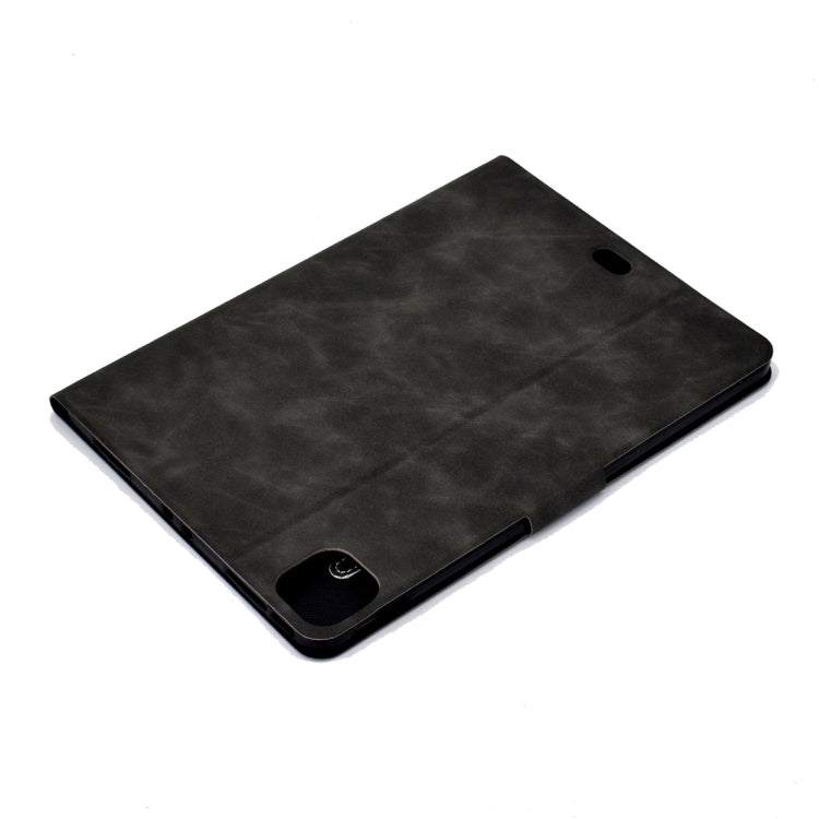 For iPad Pro 11 (2020) & (2018) Cowhide Texture Horizontal Flip Leather Tablet Case with Holder & Card Slots & Sleep / Wake-up Function(Grey) - iPad Pro 11 (2020) Cases by buy2fix | Online Shopping UK | buy2fix