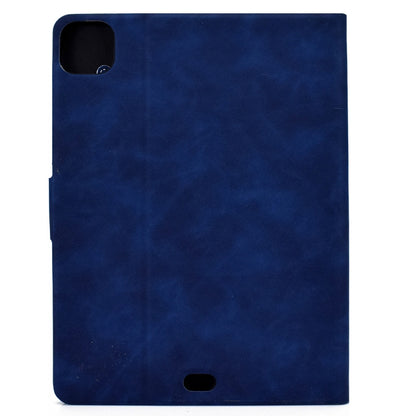 For iPad Pro 11 (2020) & (2018) Cowhide Texture Horizontal Flip Leather Tablet Case with Holder & Card Slots & Sleep / Wake-up Function(Blue) - iPad Pro 11 (2020) Cases by buy2fix | Online Shopping UK | buy2fix
