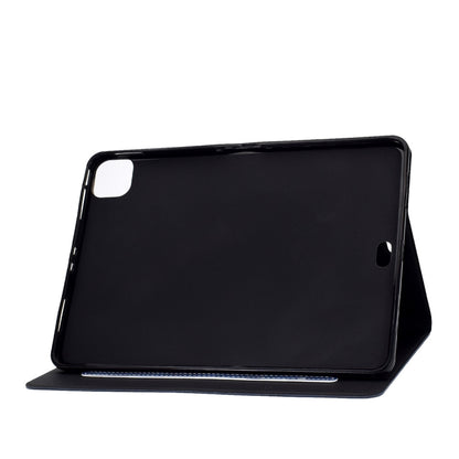 For iPad Pro 11 (2020) & (2018) Cowhide Texture Horizontal Flip Leather Tablet Case with Holder & Card Slots & Sleep / Wake-up Function(Blue) - iPad Pro 11 (2020) Cases by buy2fix | Online Shopping UK | buy2fix