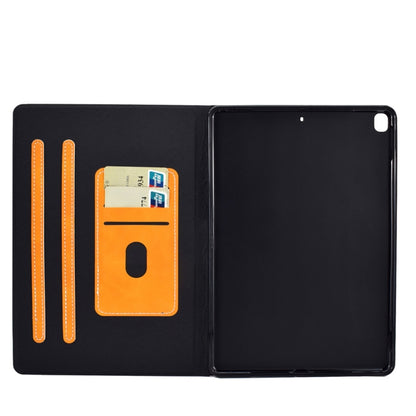 For iPad 10.2 / Air (2019) / Pro 10.5 Cowhide Texture Horizontal Flip Leather Case with Holder & Card Slots & Sleep / Wake-up Function(Khaki) - iPad 10.2 Cases by buy2fix | Online Shopping UK | buy2fix