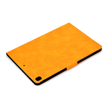 For iPad 10.2 / Air (2019) / Pro 10.5 Cowhide Texture Horizontal Flip Leather Case with Holder & Card Slots & Sleep / Wake-up Function(Khaki) - iPad 10.2 Cases by buy2fix | Online Shopping UK | buy2fix