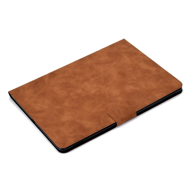 For iPad 10.2 / Air (2019) / Pro 10.5 Cowhide Texture Horizontal Flip Leather Case with Holder & Card Slots & Sleep / Wake-up Function(Brown) - iPad 10.2 Cases by buy2fix | Online Shopping UK | buy2fix