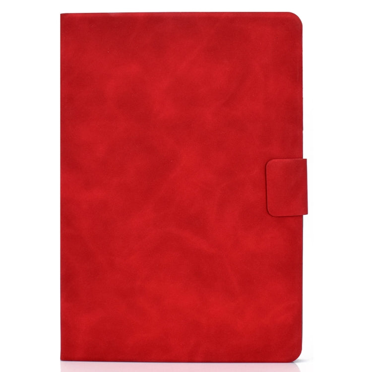 For iPad 10.2 / Air (2019) / Pro 10.5 Cowhide Texture Horizontal Flip Leather Case with Holder & Card Slots & Sleep / Wake-up Function(Red) - iPad 10.2 Cases by buy2fix | Online Shopping UK | buy2fix