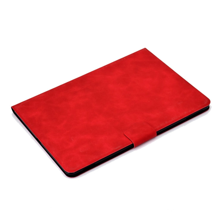 For iPad 10.2 / Air (2019) / Pro 10.5 Cowhide Texture Horizontal Flip Leather Case with Holder & Card Slots & Sleep / Wake-up Function(Red) - iPad 10.2 Cases by buy2fix | Online Shopping UK | buy2fix