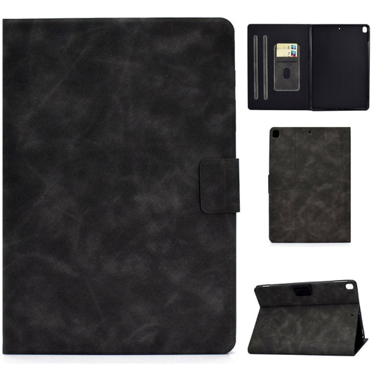 For iPad 10.2 / Air (2019) / Pro 10.5 Cowhide Texture Horizontal Flip Leather Case with Holder & Card Slots & Sleep / Wake-up Function(Grey) - iPad 10.2 Cases by buy2fix | Online Shopping UK | buy2fix