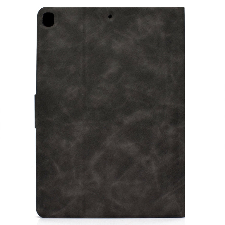 For iPad 10.2 / Air (2019) / Pro 10.5 Cowhide Texture Horizontal Flip Leather Case with Holder & Card Slots & Sleep / Wake-up Function(Grey) - iPad 10.2 Cases by buy2fix | Online Shopping UK | buy2fix
