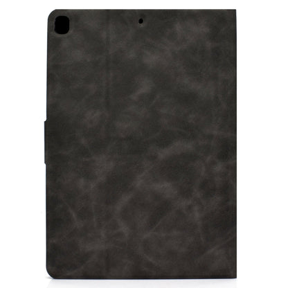 For iPad 10.2 / Air (2019) / Pro 10.5 Cowhide Texture Horizontal Flip Leather Case with Holder & Card Slots & Sleep / Wake-up Function(Grey) - iPad 10.2 Cases by buy2fix | Online Shopping UK | buy2fix