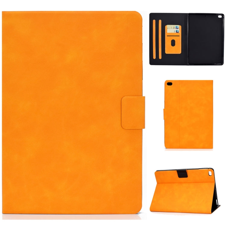 For iPad Air 2 / Air / 9.7 (2018) & (2017) Cowhide Texture Horizontal Flip Leather Case with Holder & Card Slots & Sleep / Wake-up Function(Khaki) - iPad 9.7 (2018) & (2017) Cases by buy2fix | Online Shopping UK | buy2fix