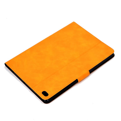 For iPad Air 2 / Air / 9.7 (2018) & (2017) Cowhide Texture Horizontal Flip Leather Case with Holder & Card Slots & Sleep / Wake-up Function(Khaki) - iPad 9.7 (2018) & (2017) Cases by buy2fix | Online Shopping UK | buy2fix