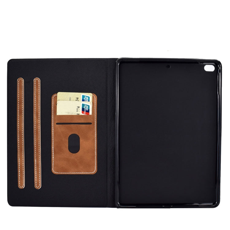 For iPad Air 2 / Air / 9.7 (2018) & (2017) Cowhide Texture Horizontal Flip Leather Case with Holder & Card Slots & Sleep / Wake-up Function(Brown) - iPad 9.7 (2018) & (2017) Cases by buy2fix | Online Shopping UK | buy2fix